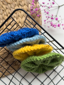 Scrunchie gumka do włosów kolor: zielony